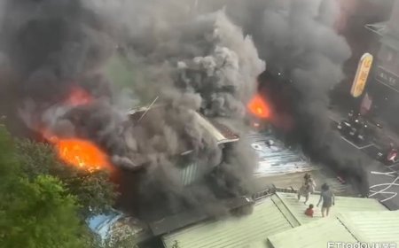 鐵皮民宅大火！屋主曾在八點檔當臨演　鄰居躲屋頂逃生畫面曝