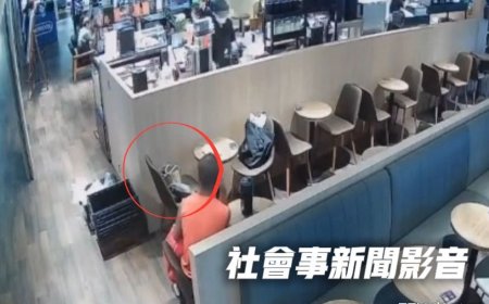 左營環球咖啡店竊案　警靠橘衣短褲花2小時逮竊賊