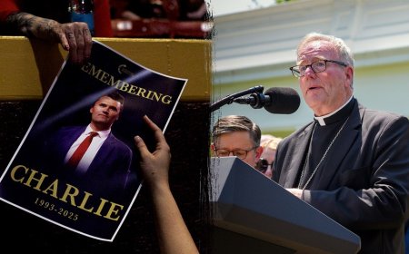 EXCLUSIVE: Bishop Robert Barron says Charlie Kirk ‘died with a microphone in his hand,’ as faith under attack