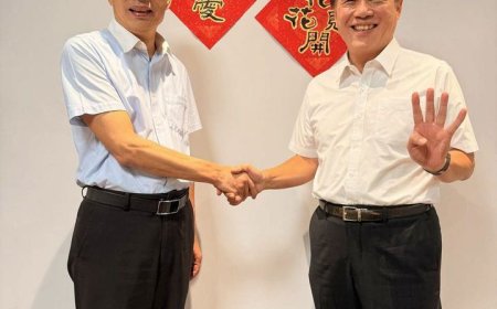 曝光與辣個男人合照！　郝龍斌拜會韓國瑜曝「4字祝福」
