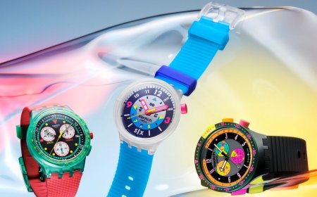 Swatch螢光錶高調吸睛　重現80、90年代歷史錶款風采
