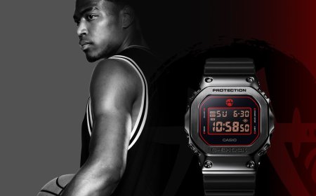 G-SHOCK 五度聯名NBA球星八村壘　姓名結合武士刀Logo好搶眼