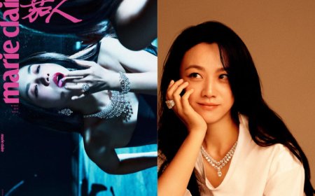 湯唯難得性感狂野　De Beers頂級鑽鍊閃爆