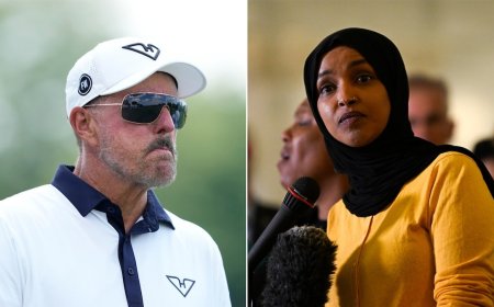 Phil Mickelson condemns Rep. Ilhan Omar for Charlie Kirk insults: 'hopefully she'll be sent back to Somalia'