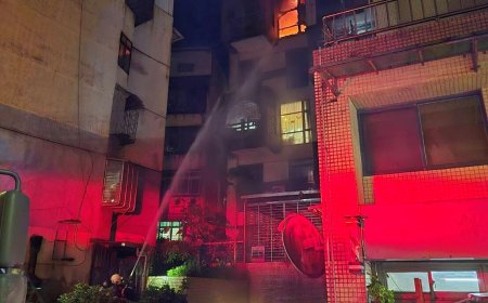 快訊／北市東湖國小後方社區火警！濃煙嗆鼻　消防全力搶救