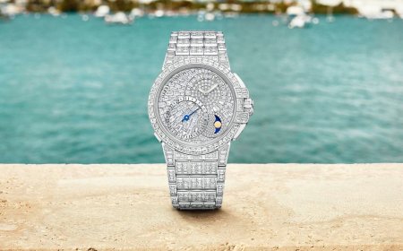 海瑞溫斯頓全鑽月相錶閃爆　兩種尺寸滿足男女藏家