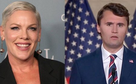 Pink 'Exposed' For 'Crossing The Line' With 'Disgusting' Charlie Kirk Post