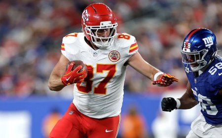 Chiefs' Travis Kelce, Andy Reid get into sideline confrontation vs Giants
