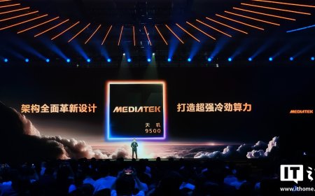 联发科天玑 9500 旗舰处理器发布：300 亿 + 晶体管、第三代 3nm 制程，单核性能首次比肩苹果当代旗舰
