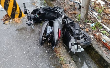 酒測值1.18！20歲男自撞電桿重傷　後座女友噴飛「顱內出血」慘死