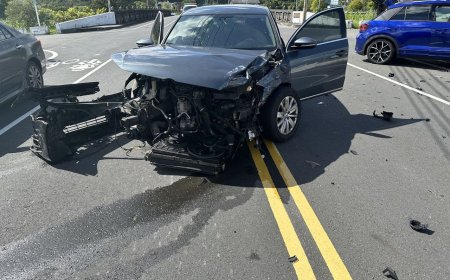 宜蘭三星鄉無號誌路口2車相撞！車頭撞毀4人輕傷　驚險瞬間曝