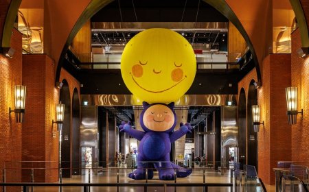 10米高《月亮男孩》降臨誠品裕隆城　萬物市集15萬件好物1折起