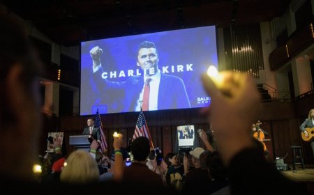 Mourners reflect on Charlie Kirk’s legacy: ‘He went into the literal lion's den on a regular basis’