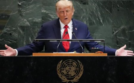 特朗普在联合国大会演讲中敦促“立即”结束加沙战争