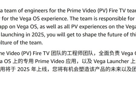 亚马逊 Fire TV 电视平台迎来系统大换血，自研 Vega OS 今年首秀