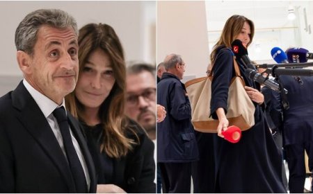 法前總統判刑5年「超模妻子」大暴走　怒拔記者麥克風套丟地上