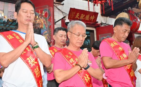 百艘船隊海巡祈福！2025蘭陽媽祖文化節開幕　默哀為洪災祝禱