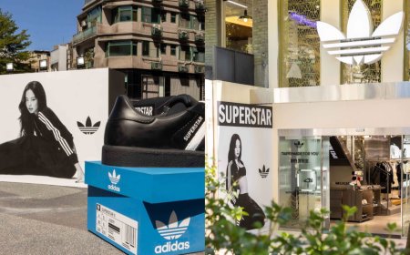 Jennie巨大打卡牆快閃中山！adidas SUPERSTAR街區亮點、必買款一次看