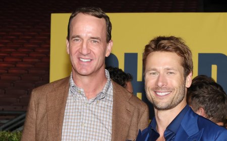 Peyton Manning Praises 'Beautiful' Glen Powell, Teases 'Quarterback' Season 3