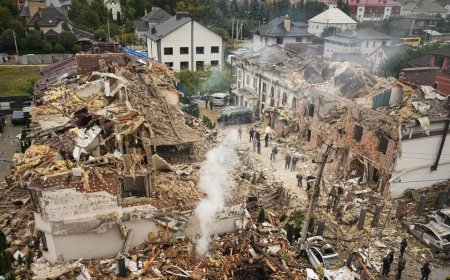 Russia launches massive drone and missile barrage on Ukraine hitting Kyiv, other targets throughout country