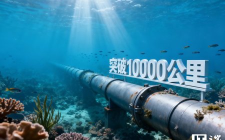 我国海底油气管道总长度突破 1 万公里，跃居世界前列