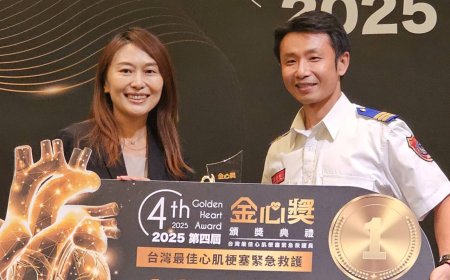台南消防局勇奪全國心肌梗塞救護獎項　黃偉哲肯定守護市民努力