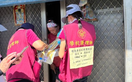 花蓮8校護理師挺進災區當義工！災民驚喜：天使下凡了