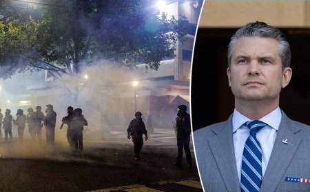 Oregon sues over Trump admin's 'war-ravaged Portland' National Guard troop deployment