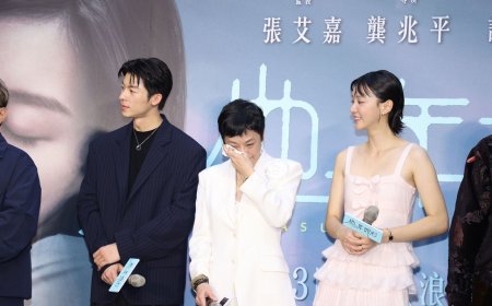 《他年她日》首映擠爆！張艾嘉哽咽「當日收入」全捐花蓮　千名粉絲包圍許光漢