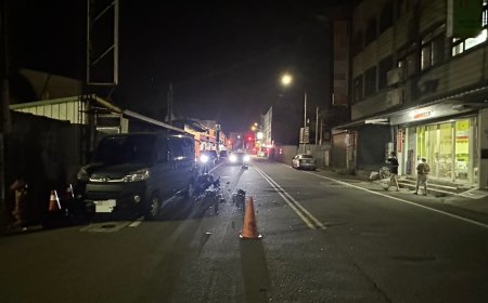 驚悚畫面曝！34歲騎士猛撞違停車慘死　車主涉過失致死移送