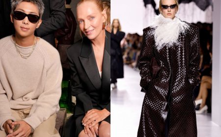 米蘭時裝周／RM亮相BV新設計師首秀！從蛇鱗大衣到流蘇包　高超炫技新篇章