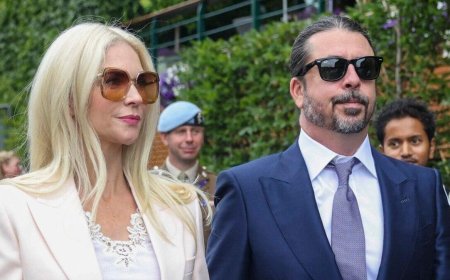 Dave Grohl Has Rare Public Outing With His Wife Nearly A Year After The Rocker's Love Child Scandal