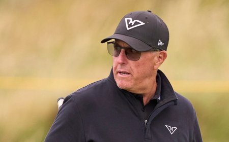 Phil Mickelson calls out justice system after father's emotional speech about daughter's killing