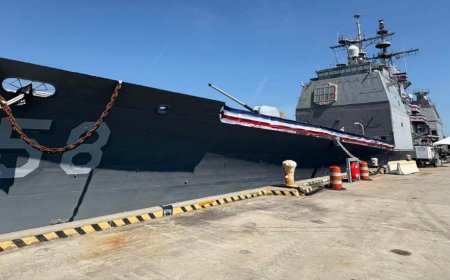 美军退役两艘巡洋舰 同级舰剩余数量已少于055