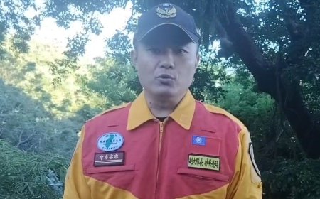 獨／妻小確診A流「燒到39.5度」　特搜英雄忍痛衝光復：先救災民