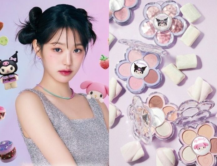 《美樂蒂＆酷洛米》聯名彩妝少女心爆發　張員瑛愛用氣墊、花語眼影盤必收