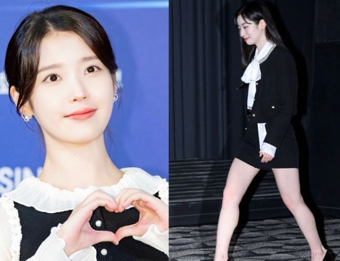 IU穿迷你裙滿分清新感、Twice多賢優雅套裝　女星私服穿搭神技一次學會