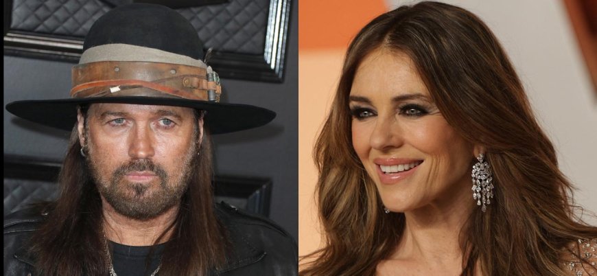 Lovebirds Elizabeth Hurley & Billy Ray Cyrus Bond Over Guitar Playing
