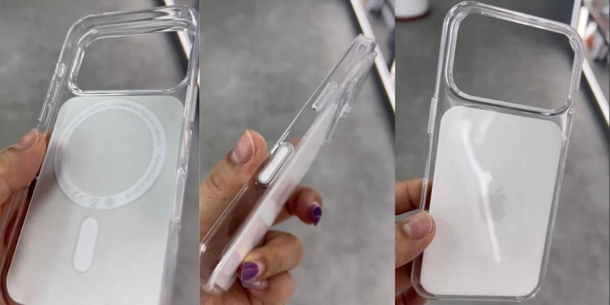 透明手机壳“不透明”?苹果 iPhone 17 Pro 官方壳被曝背部有大面积白色