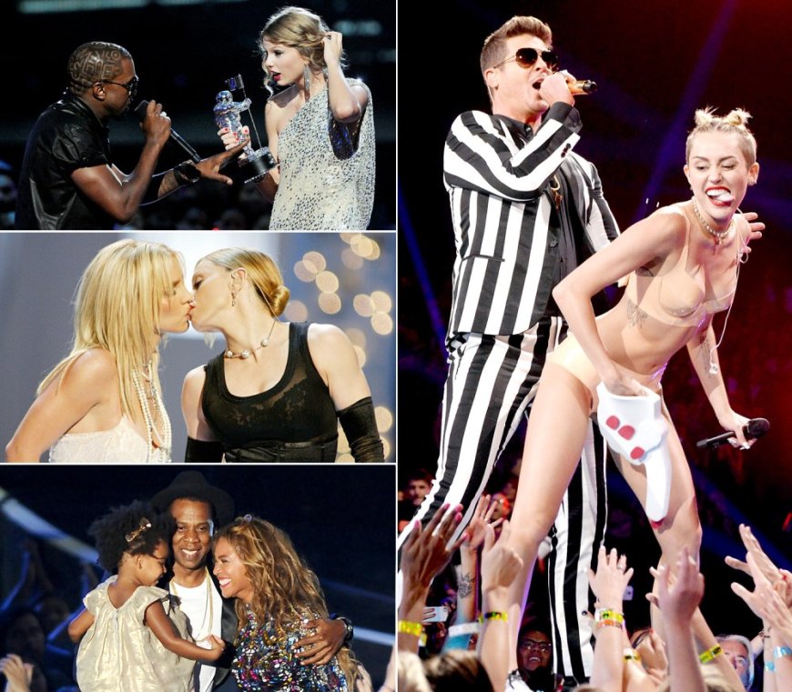 VMAs' Wildest Moments Through the Years