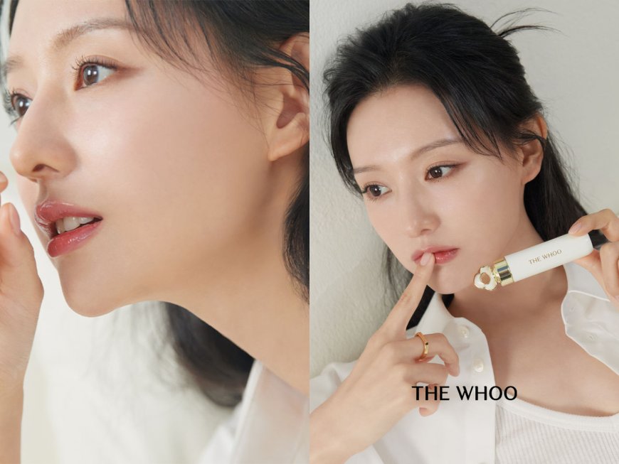 金智媛絕美彩妝大片曝光　白襯衫搭上裸粉美唇仙氣飄飄