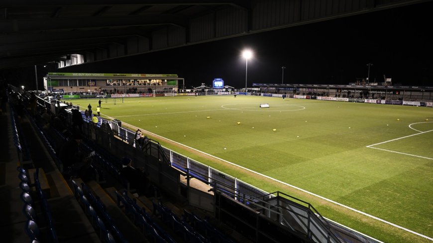 National League club share update on player rushed to hospital after sickening collision in abandoned match