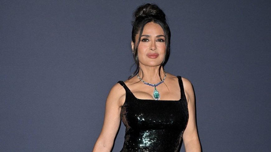 Salma Hayek stuns in red bikini for 59th birthday celebration on Instagram