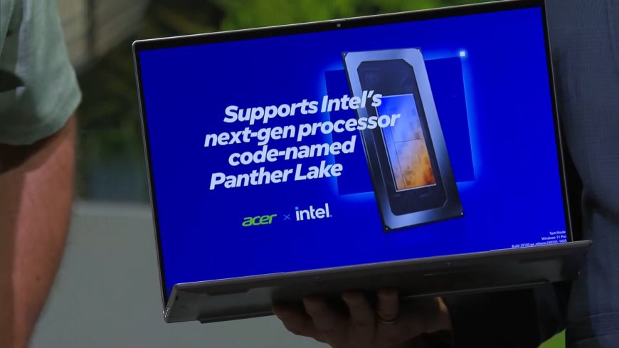 搭载英特尔 "Panther Lake" 处理器,宏碁展示新款 Swift 16 AI 笔记本