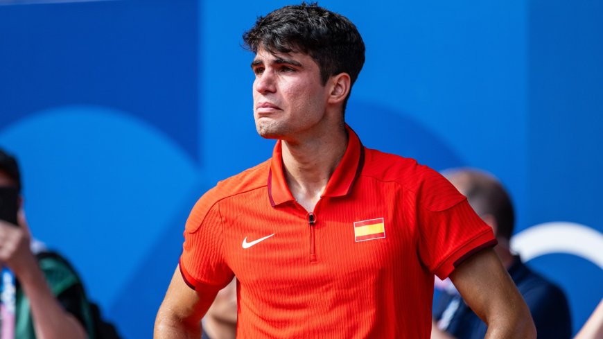 Carlos Alcaraz uncontrollably cried after Novak Djokovic stunned Spaniard in historic clash