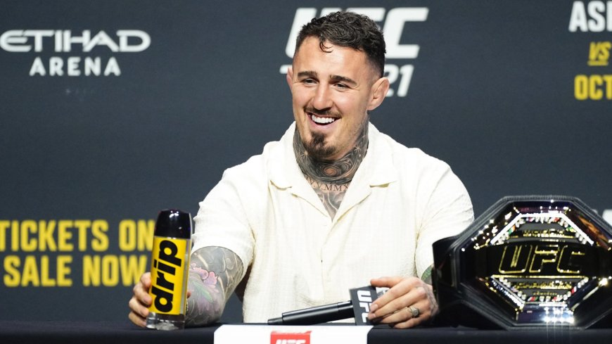 Tom Aspinall left taken aback by boos as he receives hostile reception during first Ciryl Gane face-off ahead of UFC 321