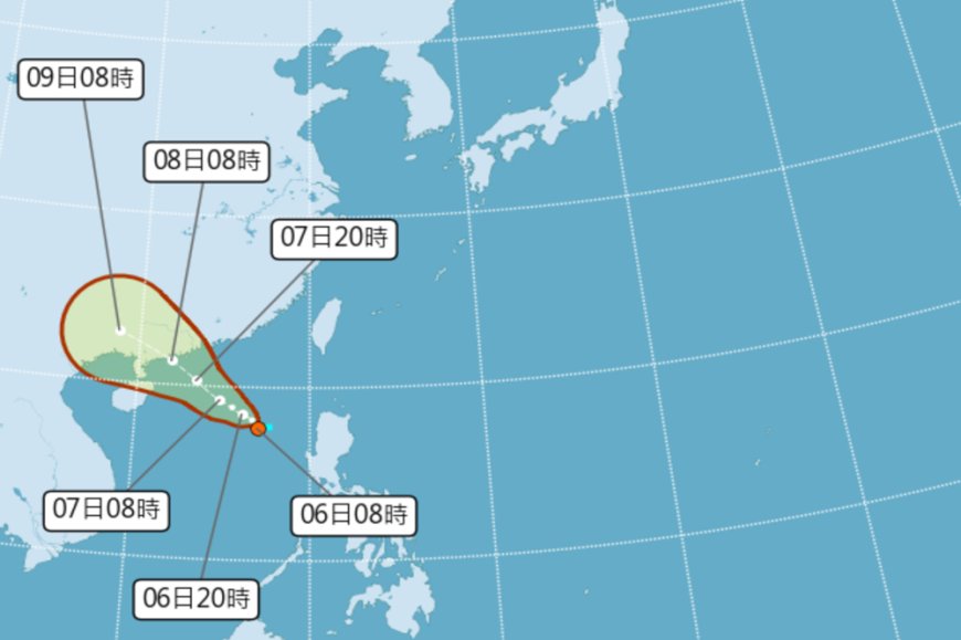 颱風塔巴最快今天生成　氣象署：這天起豪雨連發