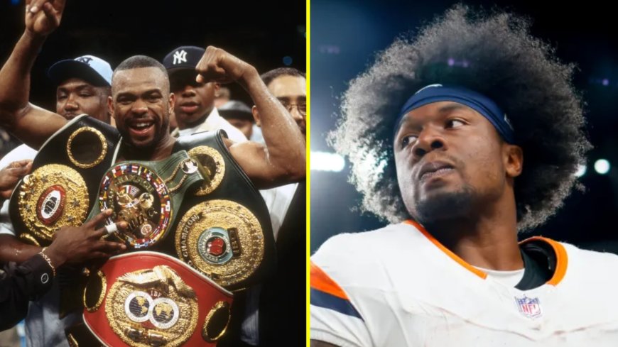 My cousin was boxing’s fighter of the 1990s and now I’m an NFL rookie with Super Bowl dreams