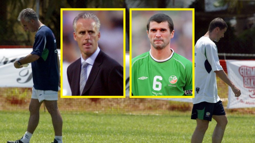 ‘No regrets’ – Mick McCarthy would not change a thing about Roy Keane row that shook football