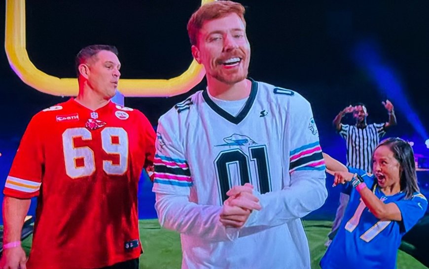 ‘One giant TikTok’ – MrBeast and YouTube’s first-ever NFL broadcast is met with technical issues and mixed reviews